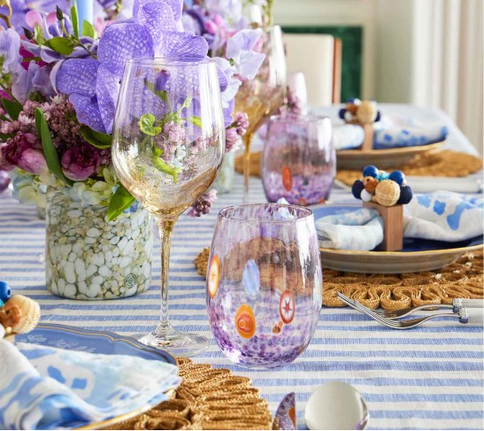 Gala Tumbler in Lilac, Set of 4