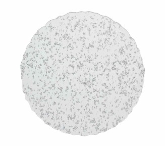 Stardust Placemat in Clear & Silver, Set of 4
