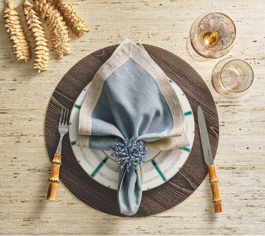 Oak Placemat in Bark, Set of 4