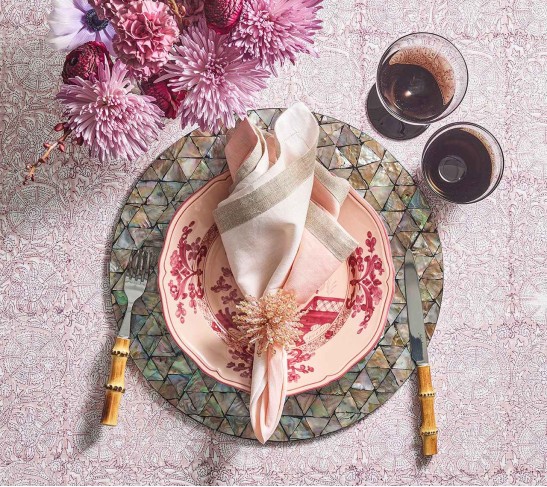 Kaleidoscope Placemat in Multi, Set of 4