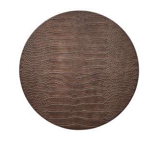 Croco Placemat in Taupe, Set of 4