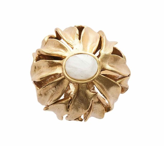 Orb Napkin Ring in Gold, Set of 4