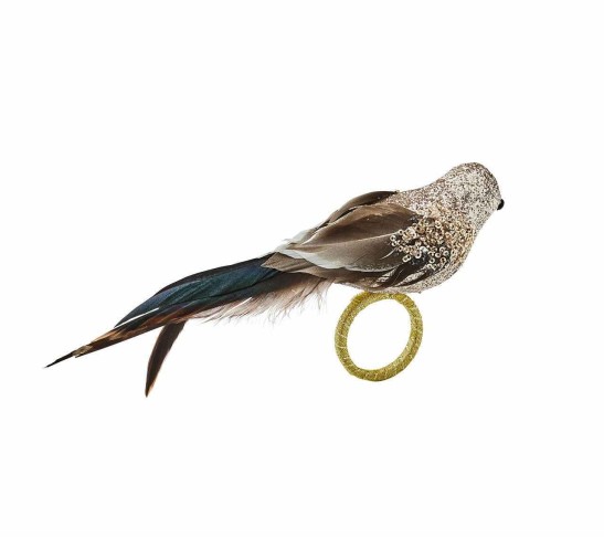 Glam Bird in Multi, Set of 4
