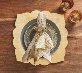 Fez Placemat in Champagne, Set of 4