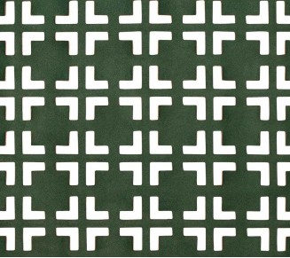 Grid Placemat in Hunter & Sage, Set of 4