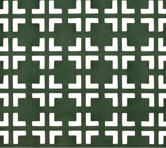 Grid Placemat in Hunter & Sage, Set of 4