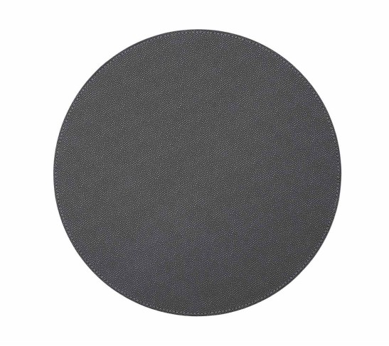 Shagreen Placemat in Indigo, Set of 4