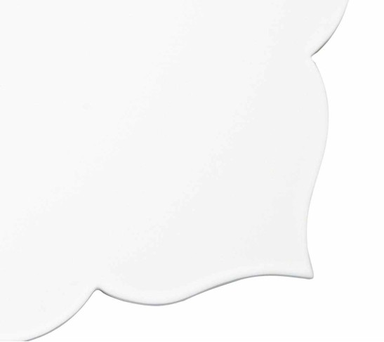 Fez Placemat in White, Set of 4