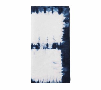 Congo Napkin in White & Blue, Set of 4