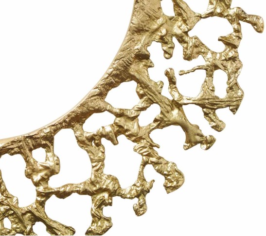 Molten Charger in Gold, Set of 4