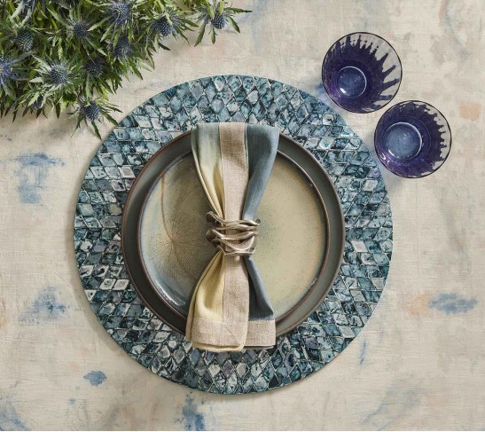 Flux Napkin Ring in Silver, Set of 4