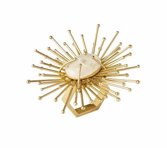 Flare Napkin Ring in Gold, Set of 4