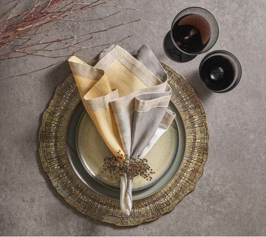 Vague Wine Glass in Smoke, Set of 4