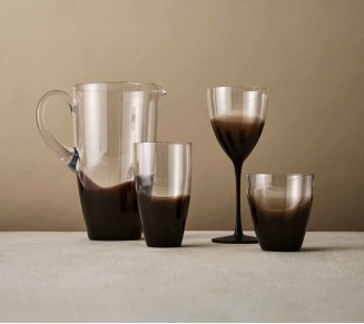 Vague Highball Glass in Smoke, Set of 4