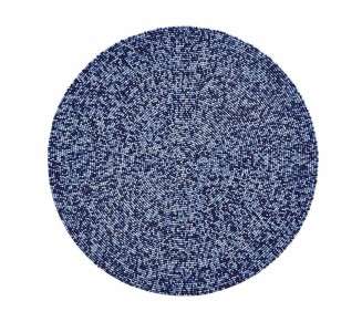Confetti Placemat in Navy, Set of 4