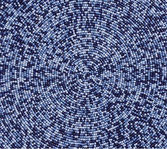 Confetti Placemat in Navy, Set of 4