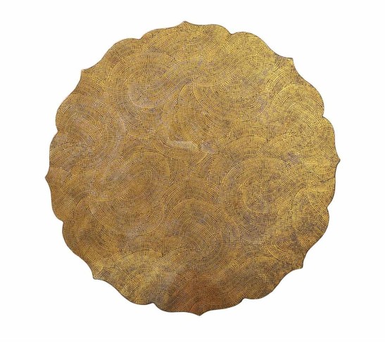 Tangier Placemat in Gold, Set of 4
