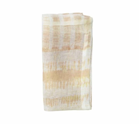 Bazaar Napkin in Ivory & Natural, Set of 4