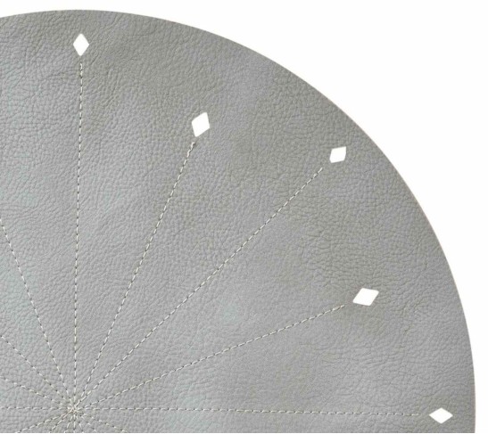 Dart Reversible Placemat in Gray & Beige, Set of 4