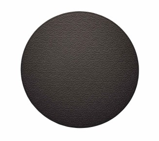 Shagreen Placemat in Black, Set of 4