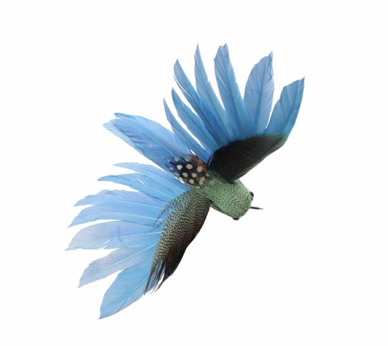 Humm Napkin Ring in Blue & Green, Set of 4