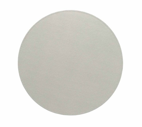 Shagreen Placemat in Elephant, Set of 4