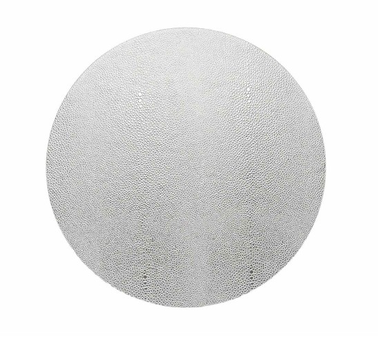 Pebble Placemat in Silver, Set of 4