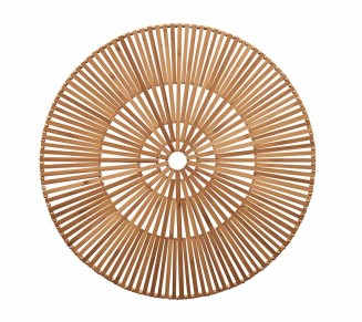 Spoke Placemat in Brown, Set of 4