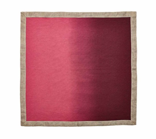 Dip Dye Napkin in Berry & Plum, Set of 4