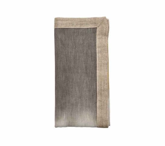 Solstice Napkin in Gray & Beige, Set of 4