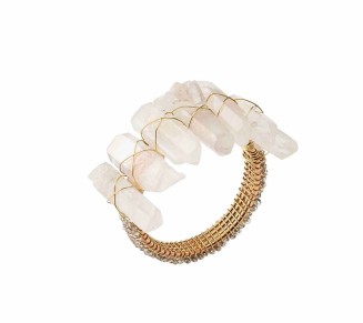 Radiant Napkin Ring in Iridescent, Set of 4