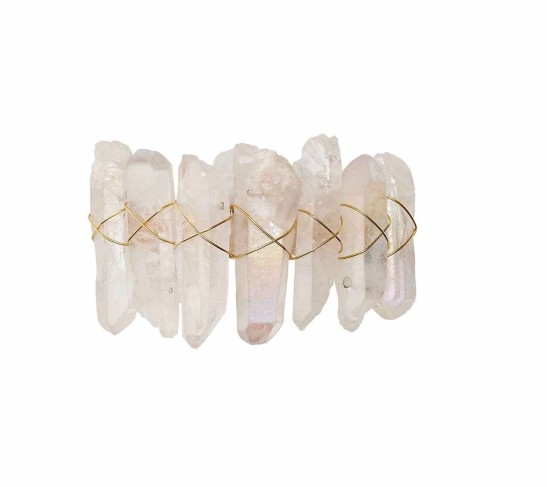 Radiant Napkin Ring in Iridescent, Set of 4