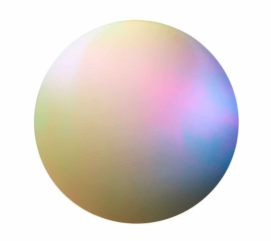 Luna Placemat in Iridescent, Set of 4