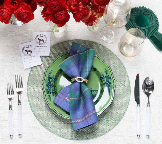 Jardin Placemat in Green, Set of 4