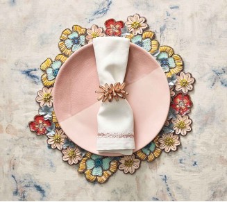 Bouquet Placemat in Multi, Set of 2