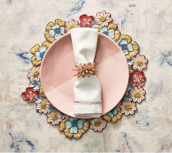 Bouquet Placemat in Multi, Set of 2