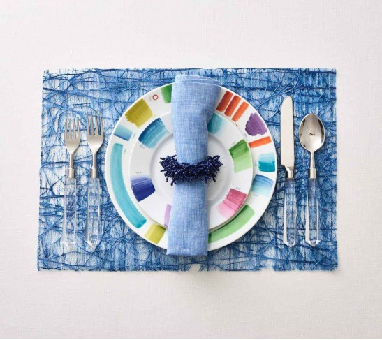 Oxford Napkin in Periwinkle, Set of 4
