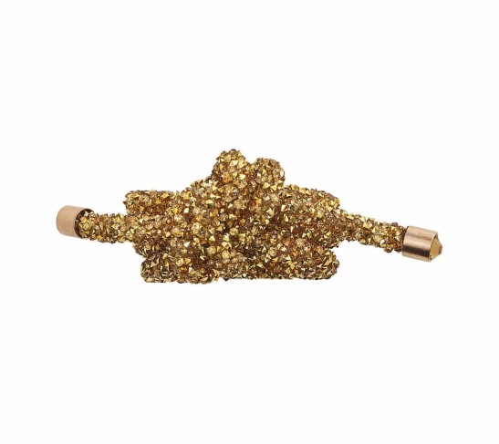 Glam Knot Napkin Ring in Gold, Set of 4