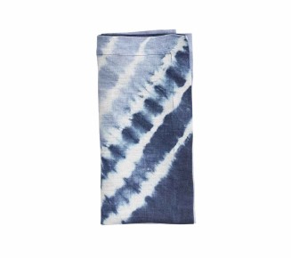 Duo Dye Napkin in Navy & Periwinkle, Set of 4