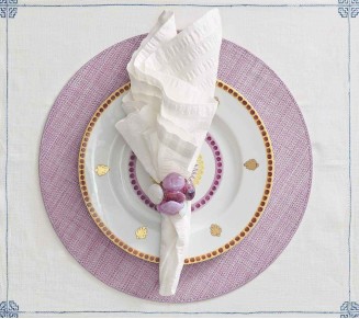 Seersucker Napkin in White, Set of 4