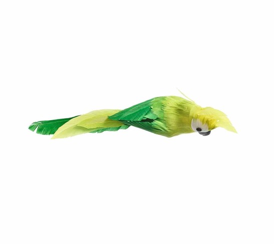 Parakeet Napkin Ring in Green, Set of 4
