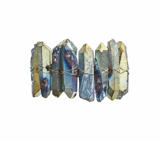 Radiant Napkin Ring in Midnight, Set of 4
