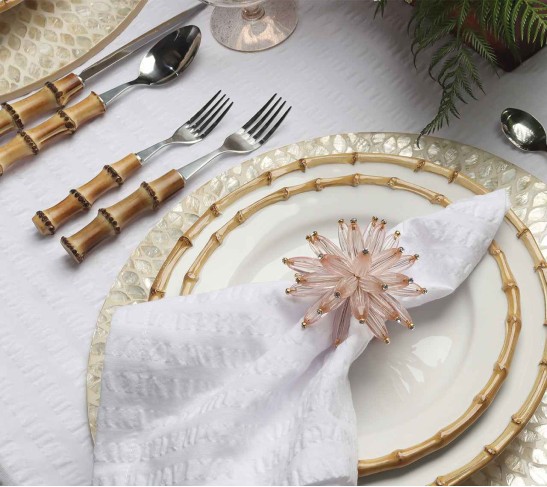 Marquis Placemat in Champagne, Set of 4
