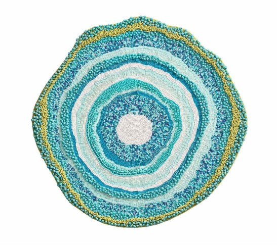 Zanzibar Placemat in Blue & Green, Set of 2