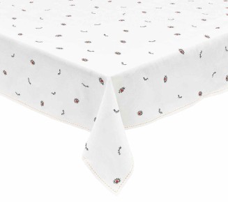Bohemia Tablecloth in Pink & Orange
