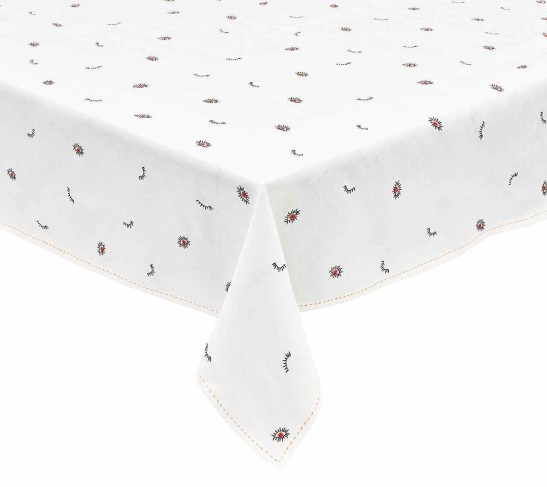 Bohemia Tablecloth in Pink & Orange
