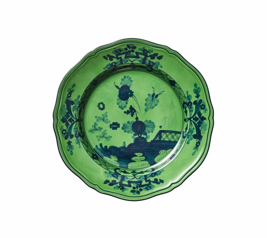 Oriente Italiano Salad Plate, Malachite, Set of 2