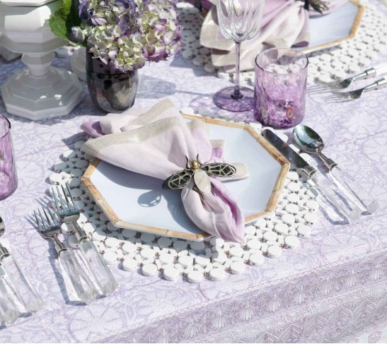 Provence Tablecloth in Lilac