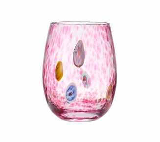 Gala Tumbler in Pink, Set of 4