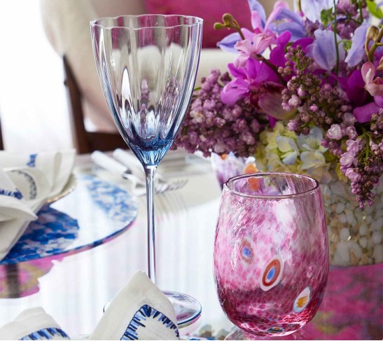 Gala Tumbler in Pink, Set of 4